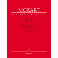 Mozart Fantasy for Piano in D minor K. 397