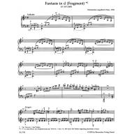 Mozart Fantasy for Piano in D minor K. 397