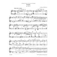 Beethoven Three Sonatas for Pianoforte in C minor, F major, D major op. 10