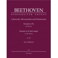 Beethoven Sonata for Pianoforte in E-flat major op. 81a 