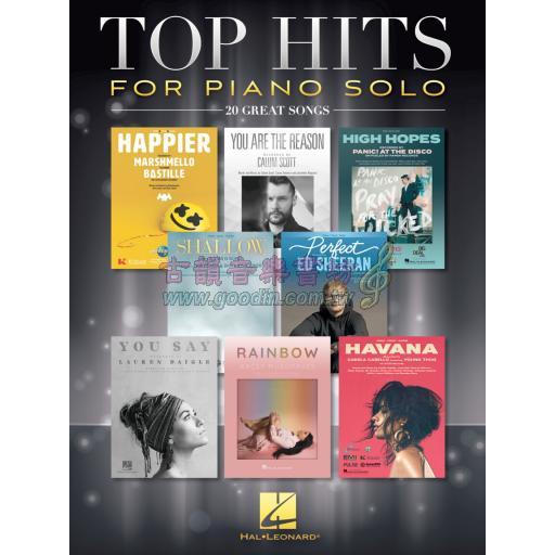 Top Hits for Piano Solo