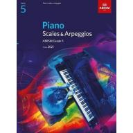 ABRSM 英國皇家 鋼琴音階 Piano Scales & Arpeggios from 2021 Grade 5