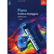 ABRSM 英國皇家 鋼琴音階 Piano Scales & Arpeggios from 2021 Grade 8