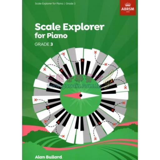 ABRSM 英國皇家 鋼琴音階指南 Scale Explorer for Piano, Grade 3