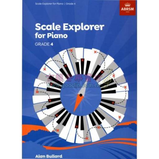 ABRSM 英國皇家 鋼琴音階指南 Scale Explorer for Piano, Grade 4