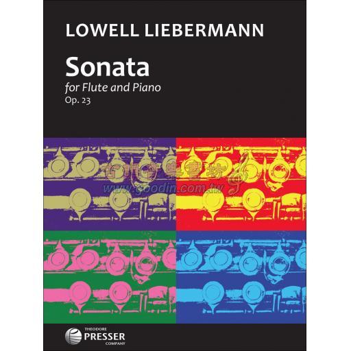 Liebermann Sonata Op. 23 for Flute and Piano