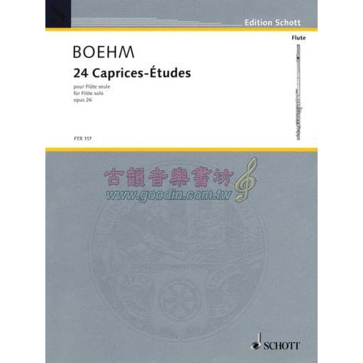 Boehm 24 Caprices-Études Op.26 for Flute