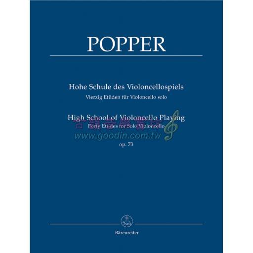 Popper High School of Violoncello Playing Op. 73