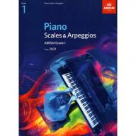 ABRSM 英國皇家 鋼琴音階 Piano Scales & Arpeggios from 2021 Grade 1