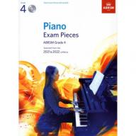 ABRSM 英國皇家 Piano Exam Pieces 2021 & 2022, Grade 4+CD  <售缺>