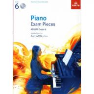 ABRSM 英國皇家 Piano Exam Pieces 2021 & 2022, Grade 6+...