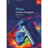 ABRSM 英國皇家 鋼琴音階 Piano Scales & Arpeggios from 2021 Grade 7