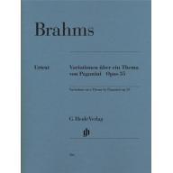 Brahms Variations on a Theme by Paganini op. 35