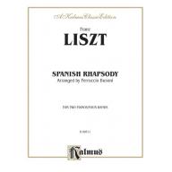 Liszt Spanish Rhapsody for 2 Pianos,4 hands