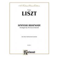 Liszt Spanish Rhapsody for 2 Pianos,4 hands