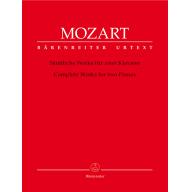 Mozart Complete Works for Two Pianos