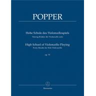 Popper High School of Violoncello Playing op. 73