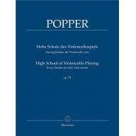 Popper High School of Violoncello Playing Op. 73