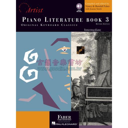 【特價】Developing Artist Preparatory Piano Literature – Book 3