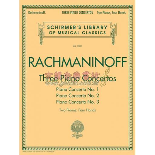 Rachmaninoff Three Piano Concertos No.1-3