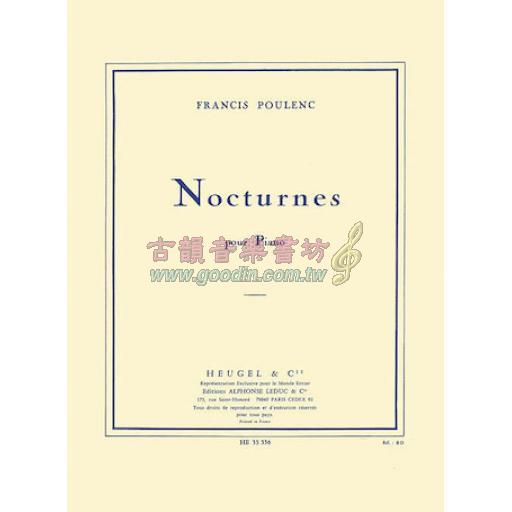 Poulenc Nocturnes pour Piano