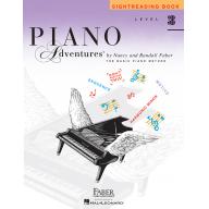 【Faber】Piano Adventure – Sightreading Book – Level 3B