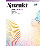 Suzuki Viola School, Vol.1【Viola Book & CD】