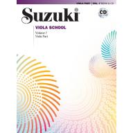 Suzuki Viola School, Vol.7【Viola Book & CD】