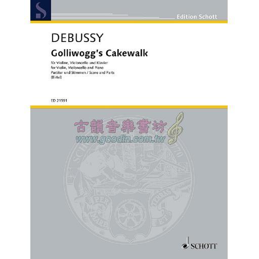 Debussy Golliwogg's Cakewalk for Violin, Cello and Piano