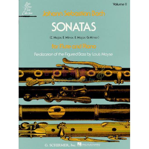 Bach Sonatas for Flute and Piano Vol.II
