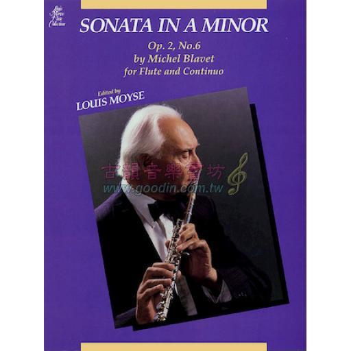 Michel Blavet - Sonata in A Minor Op. 2, No. 6 for Flute and Piano