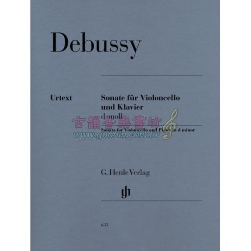 Debussy Violoncello Sonata in D minor <售缺>