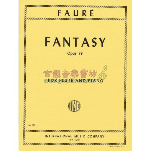 Faure Fantasy Op.79 for Flute and Piano