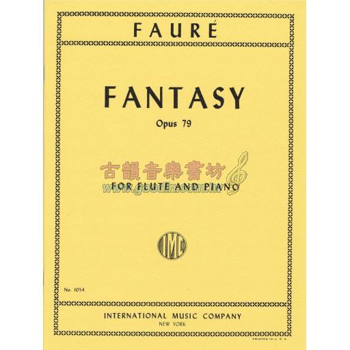 *Faure Fantasy Op.79 for Flute and Piano