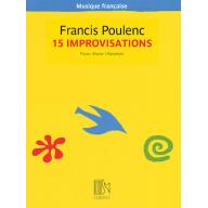 Poulenc 15 Improvisations for Piano