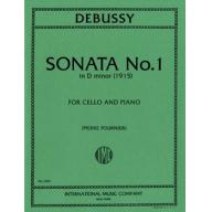 *Debussy Sonata No.1 in D minor (1915) for Cello and piano