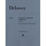 Debussy Violoncello Sonata in D minor <售缺>