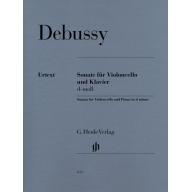 Debussy Violoncello Sonata in D minor