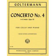 *Goltermann Concerto No.4 in G major Op.65 for Cello and Piano