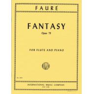 Faure Fantasy Op.79 for Flute and Piano