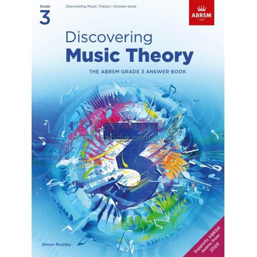 ABRSM Discovering Music Theory, The ABRSM Grade 3 【Answer Book】