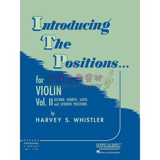 Introducing the Positions for Violin Vol. II