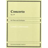 Lowell Liebermann Concerto Op.39 for Flute and Orchestra