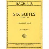 J.S. Bach Six Suites, S. 1007-1012 for Cello Solo