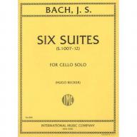 J.S. Bach Six Suites, S. 1007-1012 for Cello Solo