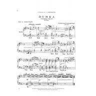 *Tchaikovsky Dumka. Concertpiece, Op.59 for Piano