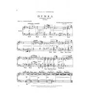 *Tchaikovsky Dumka. Concertpiece, Op.59 for Piano