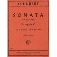 Schubert Sonata in A minor (