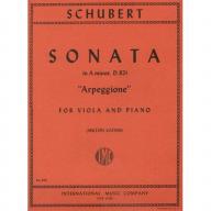 Schubert Sonata in A minor (