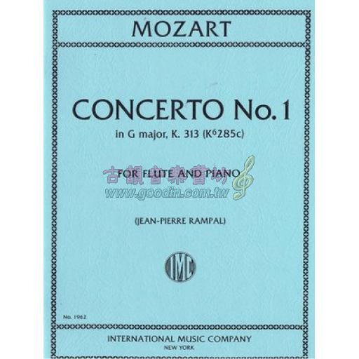 *Mozart Concerto No. 1 in G Major, K. 313 (K6. 285c) for Flute and Piano <售缺>